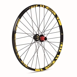 GTR Ruedas de bicicleta de montaña GTR GTR-SL Rueda trasera para MTB, unisex adulto, amarillo, 29" x 23 mm