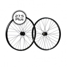 RIDEWILL BIKE Ruedas de bicicleta de montaña Ridewill Bike Paire Roues Vtt 27, 5 + asym i35 Boost Disque 8 – 10 V Shimano Noir (roues vTT) / wheelset MTB 27, 5 + sYM i35 Boost disc 8 – 10S Shimano Black (VTT Wheel)