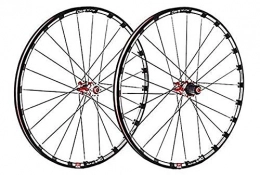rueda delantera de bicicleta rueda trasera,juego de ruedas de bicicleta de montaña 26/27.5/29 pulgadas ruedas de aleación de aluminio de doble pared freno de disco cubo de fibra de carbono eje de carr