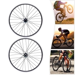 SOLOCJNL Ruedas de bicicleta de montaña SOLOCJNL Juego de ruedas de bicicleta de montaña, 29 pulgadas, aleación de aluminio, disco de bicicleta de montaña, cubo colorido, cierre rápido, rueda delantera trasera, freno de disco, MTB, 200 kg