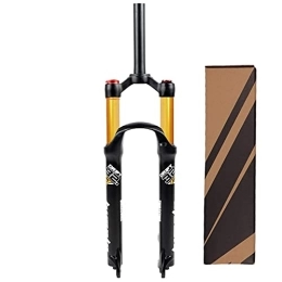 TYXTYX Repuesta 26 / 27.5 / 29 Horquilla de suspensión 1-1 / 8 ”Horquilla MTB para Bicicleta de montaña Tubo de dirección Manual / Bloqueo Remoto Recorrido Horquilla de 120 mm