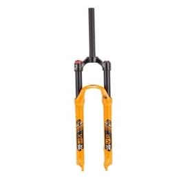 QQY Repuesta Alta MTB Bicicleta Tenedor de aleación de magnesio Supension Air 26 / 27.5 / 29er pulgadas Mountain Bike Fork para una bicicleta Accesorios (naranja, 29 pulgadas)