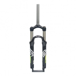 AWJ Tenedores de bicicleta de montaña AWJ Horquilla neumática para suspensión de Bicicleta, Frenos de Disco de 24 Pulgadas, Control de Hombro, Horquilla mecánica, Carrera de 100 mm, Eje: 9 mm, para MTB BIKEe