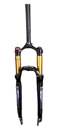 SHKJ Tenedores de bicicleta de montaña Bicicleta De Montaña Horquilla De Suspensión 26 / 27.5 / 29 Pulgadas MTB Aire Horquilla Delantera Recorrido 100mm 1-1 / 8" Tubo Recto Freno De Disco QR 9mm (Color : HL, Size : 27.5inch)
