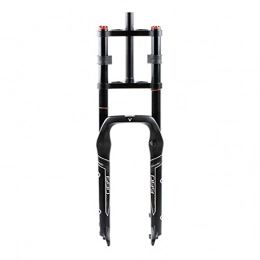 SQHGFFF Repuesta Bicycle Air MTB Frontal Fork Travel Travel Lightweight Alloy Mountain Bike Suspension Fork Itinerario 170 mm, Ancho de la horquilla 135mm, Neumático 26 * 4.0 ( Color : Double shoulders black 32mm )