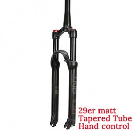 generies Tenedores de bicicleta de montaña Bolany MTB Bicicleta Air Fork Supension Rebound Adjustment 26 / 27.5 / 29er Lock Straight Tapered Mountain Fork para Accesorios De Bicicleta 29er Mano cónica