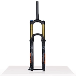 Samnuerly Repuesta DH MTB Air Fork 27.5 / 29 Downhill Mountain Bike Suspension Forks Travel 160mm Thru Axle 15 * 110mm Boost Tapered Fork Rebound Adjust, Gold (Color : Manual, Size : 29'')
