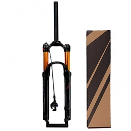 DPG Tenedores de bicicleta de montaña DPG Horquilla De Suspensión para Bicicleta MTB 26 / 27.5 / 29", Control De Hombro, Horquilla De Absorción De Doble Cámara De Aire para Ciclismo XC / Am / FR