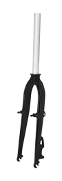 Force Tenedores de bicicleta de montaña Force MTB - Bicicleta de montaña (24", aluminio, 1 1 / 8"), color negro