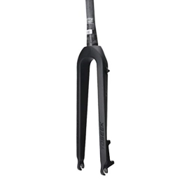 KS Tools Tenedores de bicicleta de montaña HIOD Horquillas de Bicicleta Fibra de Carbon Rígido Horquilla Freno de Disco Tubo Cónico Bici de Montaña Horquilla Bicicleta Accesorios, 27.5