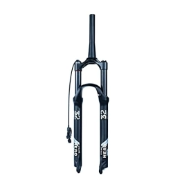 qidongshimaohuacegongqiyouxiangongsi Tenedores de bicicleta de montaña Horquilla de bicicleta de montaña con suspensión completa de 100 mm de viaje, bicicleta de montaña, horquilla de aire de 26 27.5 29 pulgadas, horquilla delantera que absorbe los golpes (color 27.5 A)
