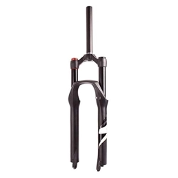 TYXTYX Tenedores de bicicleta de montaña Horquilla de suspensión de Bicicleta 26"27, 5 Pulgadas 29er, 1-1 / 8" Horquillas de Aire de aleación Ligera 120 mm Freno de Disco Amortiguador MTB de Viaje (Color: Blanco, Tamaño: 29 Pulgada