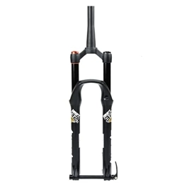 TCXSSL Tenedores de bicicleta de montaña Horquilla de suspensión de Bicicleta de montaña 26 / 27.5 / 29 Pulgadas MTB Air Fork 130mm Travel Disc Brake Front Fork Thru Axle Damping Adjust (Color : Tapered HL, Size : 27.5'')