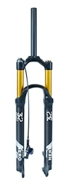 SHKJ Tenedores de bicicleta de montaña Horquilla De Suspensión para Bicicleta De Montaña 26 / 27.5 / 29 Pulgadas Horquilla De Aire MTB Recorrido 100mm 1-1 / 8" Freno De Disco Horquilla Delantera QR 9mm (Color : Remote, Size : 29inch)