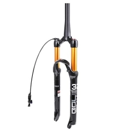 TYXTYX Repuesta Horquilla de suspensión para Bicicleta de montaña MTB 26 27, 5 29 Pulgadas, 1-1 / 8 Freno de Disco Aleación de magnesio MTB Air Fork Travel 120mm