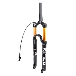 TYXTYX Tenedores de bicicleta de montaña Horquilla de suspensión para Bicicleta de montaña MTB 26 27, 5 29 Pulgadas, 1-1 / 8 Freno de Disco MTB Air Fork Travel 120mm