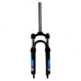 TongT18 Tenedores de bicicleta de montaña Horquilla Delantera de Bicicleta Amortiguador de 20 Pulgadas neumático Accesorios para Bicicletas Carrera: Freno de Disco hidráulico de 80 mm Blue, 20lnch
