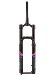 TongT18 Tenedores de bicicleta de montaña Horquilla Delantera de Bicicleta de montaña de 27, 5 / 29 Pulgadas, suspensión MTB, Control de Hombro de Tubo cónico, con Ajuste de Rebote, Carrera de 160 mm Color, 27.5lnch