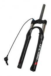 JKFZD Tenedores de bicicleta de montaña JKFZD MTB Tenedor Frontal 26, 27.5, 29 Pulgadas Ultraligero Aleacin de Aluminio Bicicleta de Montaa Suspensin Bicicleta Amortiguador 100mm (Size : 27.5 Inch|Black)