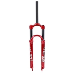KANGXYSQ Tenedores de bicicleta de montaña KANGXYSQ Montaña Bicicleta Horquilla Frontal 100 mm Viaje 26 Pulgadas 27.5 Pulgadas 29 Pulgadas Horquilla de Aire MTB Amortiguador 1-1 / 8 "- Azul (Color : Rosso, Size : 29 Inch)