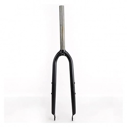 liangzai Ajustar para 26 27.5"Chrome Molybdenum Steel Bike Fork Fit para MTB Mountain Mountain Bicycle Disc Freno Fork Fork Puede Instalar 4.0 Neumáticos de Gran tamaño Hilarity (Color : Matte)