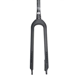 LSRRYD Tenedores de bicicleta de montaña LSRRYD MTB 26 / 27.5 / 29 Pulgadas Carbon Fibre Horquilla Rígida Freno De Disco Horquilla 1-1 / 2 Horquillas QR 9mm 530g (Size : 29'')