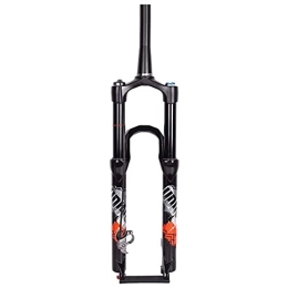 LYXJY Repuesta LYXJY 26 27, 5 Pulgadas Bicicleta de montaña Horquilla de Aire aleación Freno de Disco suspensión Tenedor Negro Piezas de Bicicleta Viaje: 120 mm (Color : Wire Control, Size : 29INCH)
