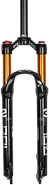 AWJ Tenedores de bicicleta de montaña MTB Horquilla de suspensión neumática Horquilla de suspensión de Bicicleta de montaña Aleación de magnesio 26 / 27.5 / 29 Pulgadas Disco / V-Brake Recorrido 100 mm Presión de Aire Amort