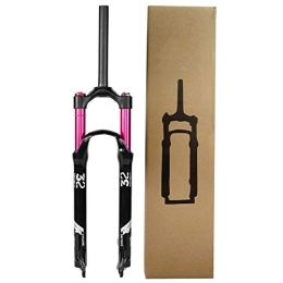NESLIN Tenedores de bicicleta de montaña NESLIN Horquilla para Bicicleta De Montaña, con Sistema De Amortiguación Ajustable, Adecuada para Bicicleta De Montaña / XC / ATV, 26 Inch-Straight Manual Lockout
