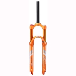 NESLIN Tenedores de bicicleta de montaña NESLIN Horquilla para Bicicleta De Montaña, con Sistema De Amortiguación Ajustable, Adecuada para Bicicleta De Montaña / XC / ATV, 26-Orange