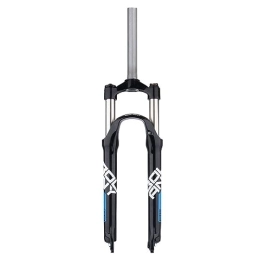 NESLIN Repuesta NESLIN Horquilla para Bicicleta De Montaña, con Sistema De Amortiguación Ajustable, Adecuada para Bicicleta De Montaña / XC / ATV, 27.5IN-Noir Bleu