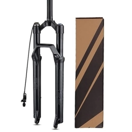 NESLIN Tenedores de bicicleta de montaña NESLIN Horquilla para Bicicleta De Montaña, con Sistema De Amortiguación Ajustable, Adecuada para Bicicleta De Montaña / XC / ATV, Black RL-26