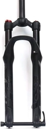 QIANMEI Tenedores de bicicleta de montaña QIANMEI Tenedor de Bicicletas de montaña Horquilla De Suspensión For Bicicleta De Montaña, Horquilla Delantera De Aleación De 26 27, 5 Pulgadas, Amortiguador De 120mm (Color : Schwarz, Size : 26inch)