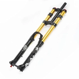 SHENYI Tenedores de bicicleta de montaña SHENYI MTB Boost Fork Mountain Bike DH Am Suspensión Aire Resiliencia Ajuste de Rebote 27.5 29ER 110 * 15MM Dual Crown 36MM (Color : 29 Gold)