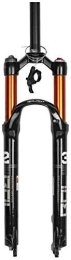 SJMFGF Tenedores de bicicleta de montaña SJMFGF - Horquilla delantera para bicicleta de montaña, suspensión de horquilla de aire de montaña, ajuste de rebote de aleación de aluminio, 100 mm (color: A, tamaño: 27, 5 pulgadas)