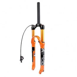 Uioy Tenedores de bicicleta de montaña Uioy Bike Mountain Bike Tenedor, 26 / 27.5 / 29 Pulgadas MTB Atraño Frontal de Aire Amortiguador, 120 mm de Viaje (Color : Straight Remote, Size : 26 Inch)