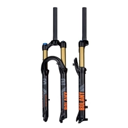 WAMBAS Repuesta WAMBAS 26 / 27.5 / 29 MTB Air Fork Freno de Disco Mountain Bike Suspension Fork 100mm Travel 28.6mm Straight Front Forkout Manual 9mm Quick Release (Color : Black, Size : 26'')
