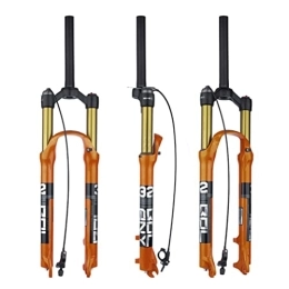 WAMBAS Repuesta WAMBAS MTB Fork 26 / 27.5 / 29 Pulgadas Mountain Bike Suspension Fork Travel 100mm Air Fork 1-1 / 8'' Straight Front Fork Manual / Remote Lockout Quick Release 9mm (Color : Remote, Size : 26'')
