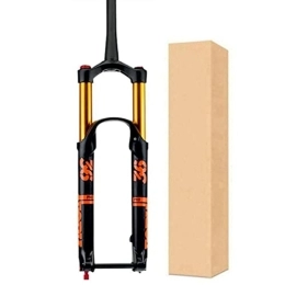 ZECHAO Tenedores de bicicleta de montaña ZECHAO 27, 5 / 29 Pulgadas Horquilla de Suspensión, 15 * 110mm Horquilla Colgante Bicicleta de Montaña 1-1 / 2" Ajuste de Rebote Horquilla de Aire Horquilla Suspensión (Color : Orange, Size : 27.5inch)