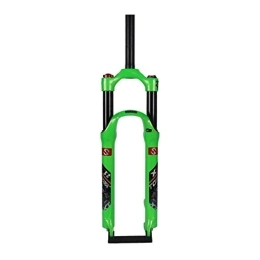 ZNND Repuesta ZNND 26 Suspension Tenedor Hombro Controlar Bloquear Dto Frenos Aluminio Aleación Bicicleta Choque Amortiguador Frente Montaña Bicicleta (Color : Green, Tamaño : 27.5inch)