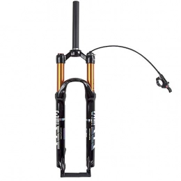 ZTZ Tenedores de bicicleta de montaña ZTZ Tenedor de aire de aleación de magnesio de montaña delantera horquilla amortiguador de presión de aire horquilla horquilla accesorios 26 Romote Lock Out