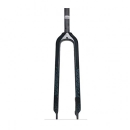 SASCD Spares 1-1 / 8" MTB Carbon Fork Rigid Straight Disc Brake Bicycle Fork Mountain Bike brake forks Super light 26 / 27.5 / 29er (Color : 27.5er glossy)