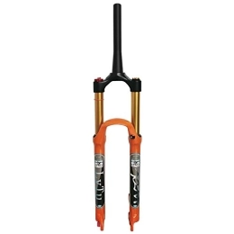 TYXTYX Spares 140mm Travel 26 / 27.5 / 29 Inch MTB Bicycle Air Fork, 140L-QR-9x100 Magnesium Alloy Mountain Bike Suspension Fork 9mm QR (Color : Tapered Manual Lock, Size : 27.5 inch)