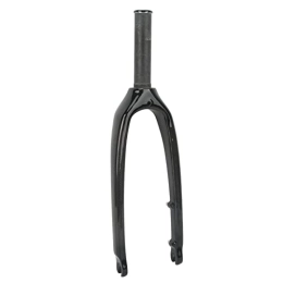 TANM Spares 20 Inch High Strength Carbon Fiber Front Fork Mountain Bike Fork for Folding 28.6mm Straight Tube