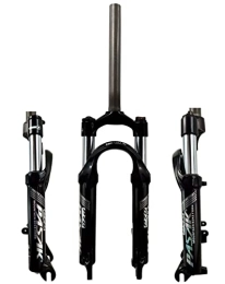 STRTG Mountain Bike Fork 20 Inch Mountain Bike Shock Front Fork / Soft and Hard Adjustable Lockable Folding Bike / Small Diameter Disc Brakes, Vertical Tube OD 28.6, Travel 85MM, Open Gear 100MM B, 20in