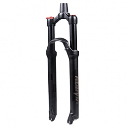 MGRH Mountain Bike Fork 26 / 27.5 / 29 Air Mountain Bike Suspension Forks, Damping Tortoise and Hare Wire Control Adjust Air Pressure Damping Air Fork MTB Bike, Downhill Cycling Manual .B-26 inch