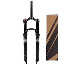 TYXTYX Mountain Bike Fork 26 / 27.5 / 29 Air MTB Suspension Fork, Straight Tube 1-1 / 8 ” Mountain Bike Forks QR 9mm Travel 120mm Remote Lockout Fork Fork