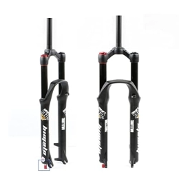 Asiacreate Mountain Bike Fork 26 / 27.5 / 29 In Air Mountain Bike Suspension Fork Straight Tube 28.6mm QR 9mm Travel 120mm Rebound Adjust Bike Air Fork Manual Lockout MTB Forks For XC / AM Bicycle ( Color : Black , Size : 26in )