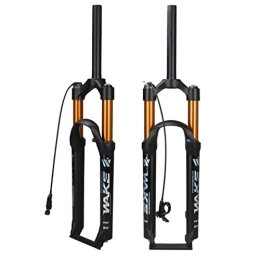TISORT Spares 26 / 27.5 / 29 Inch Air Mountain Bike Suspension Fork MTB Fork Suspension Fork 100mm Travel 1-1 / 2" Disc Brake Bicycle Accessories (Size : 27.5")