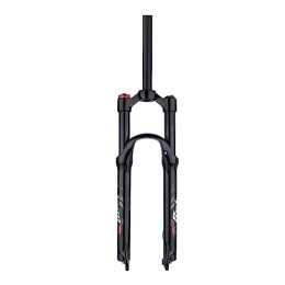 Generic Mountain Bike Fork 26 / 27.5 / 29 inch Electric Mountain Bike Air Suspension Inverted Downhill Fork，Thru Axle Boost Travel Rebound Adjust Straight Tapered Disc Brake Bicycle Front Forks, straight shoulders, 27.5inch